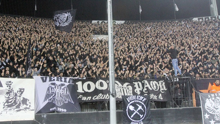 Χωρίς κόσμο στο Περιστέρι ο ΠΑΟΚ